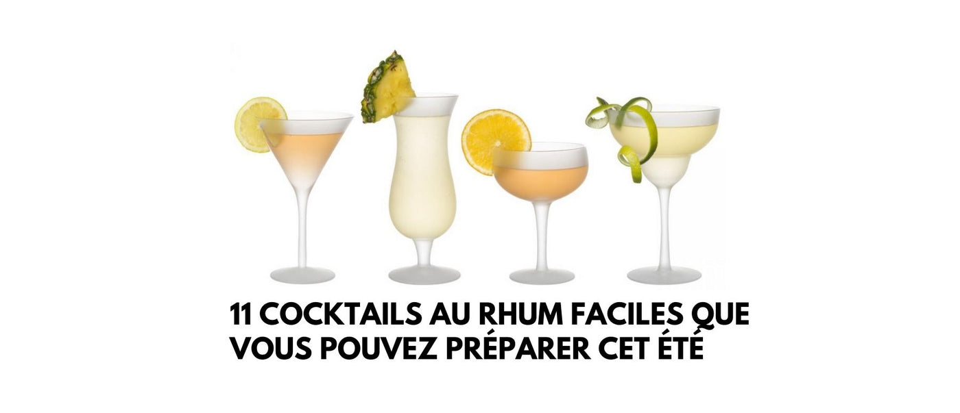 11 cocktails au rhum faciles que vous pouvez préparer cet été