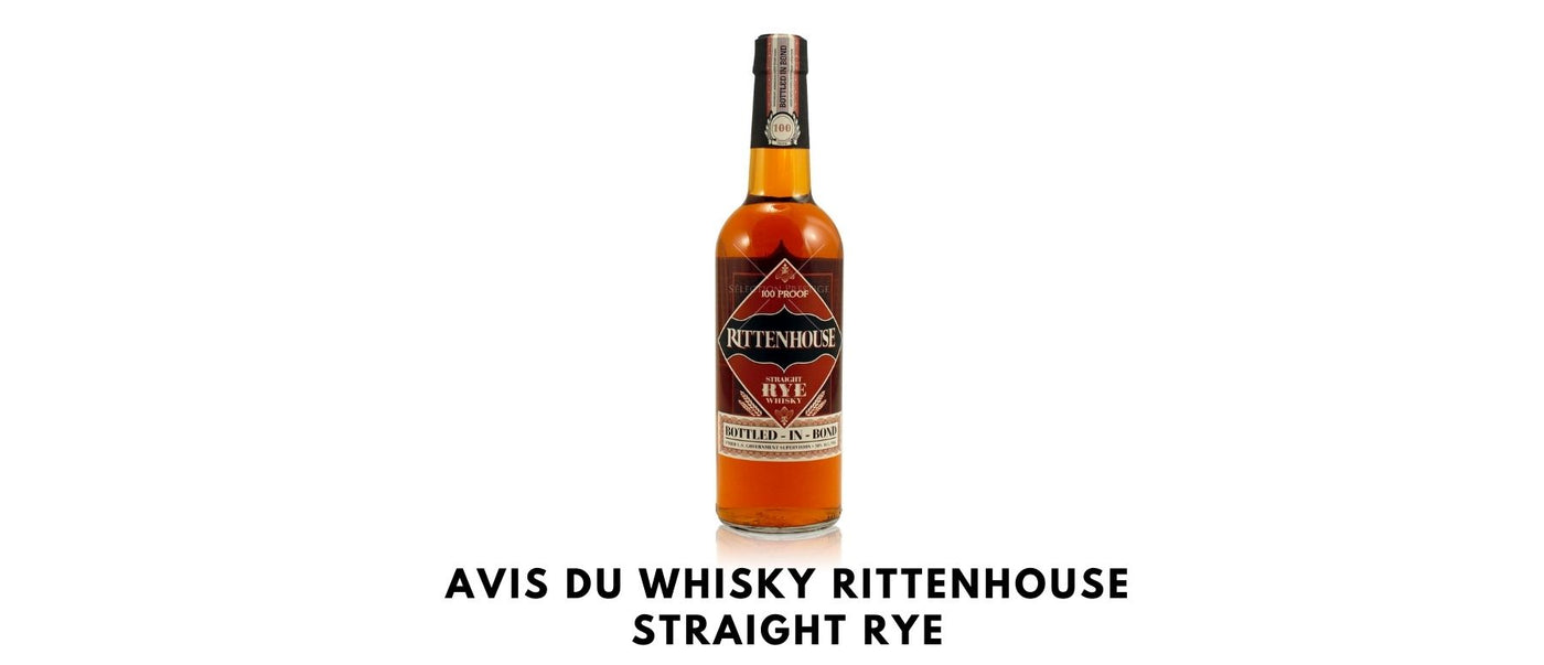 Avis du whisky Rittenhouse Straight Rye