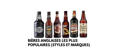 Bières anglaises les plus populaires (styles et marques)
