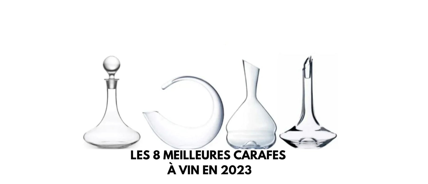 Les 8 meilleures carafes à vin en 2024