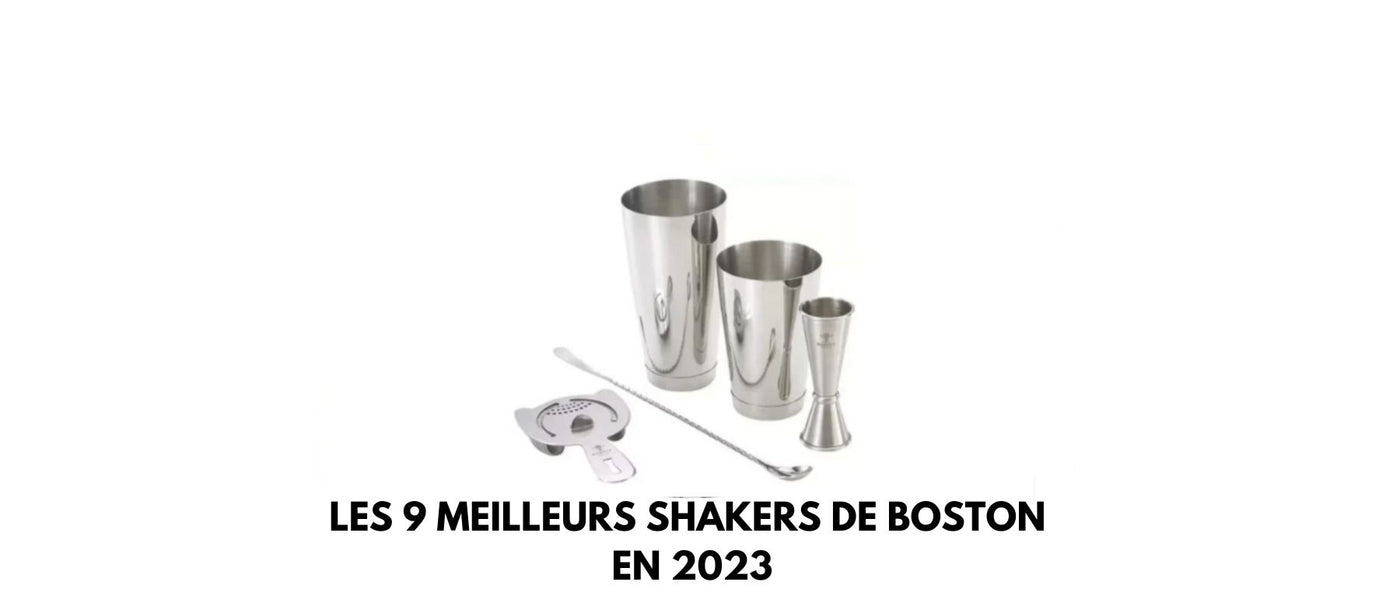 Les 9 meilleurs shakers de boston en 2024