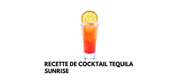 Recette de cocktail tequila sunrise