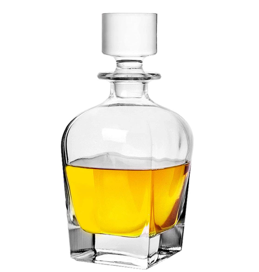 Carafe à décanter whisky en verre