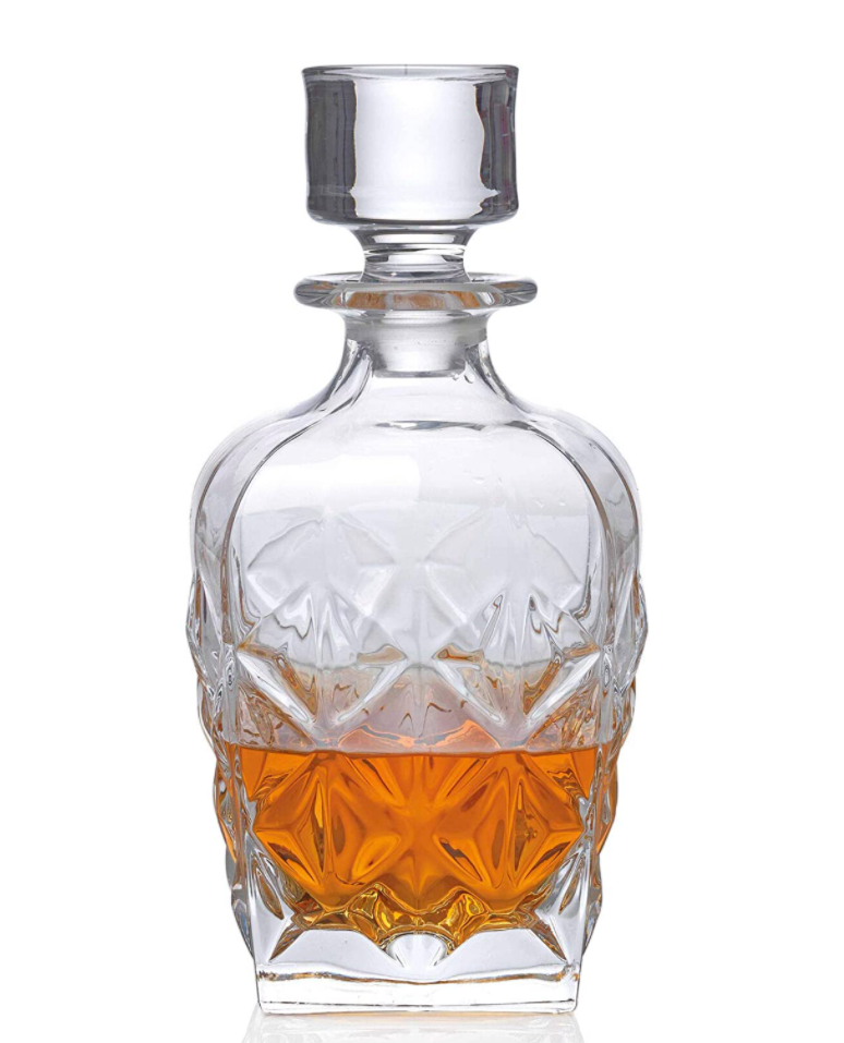 Carafe à whisky en cristal 860ml