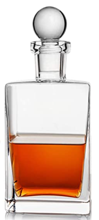 Carafe à whisky en cristal 975ml