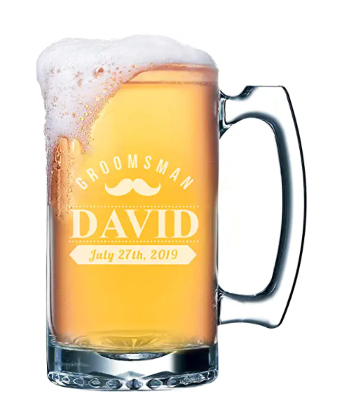 Chope à bière personnalisée