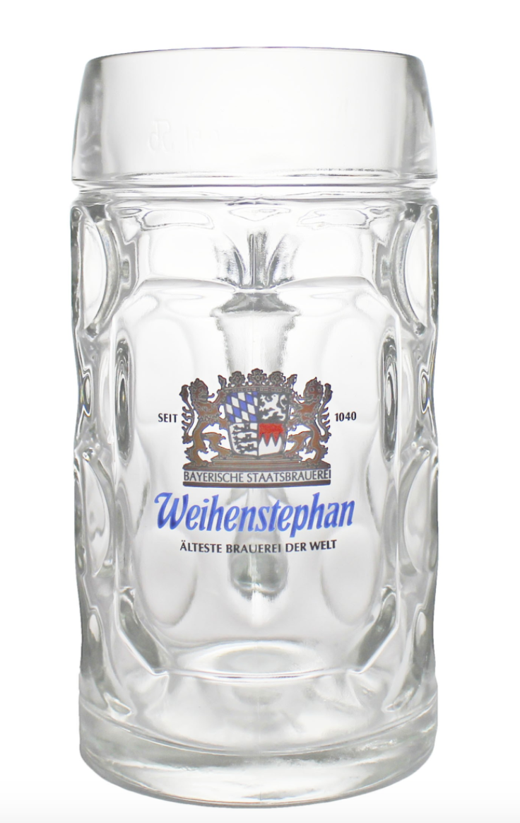 Verre à bière chope weihenstephan 500ml