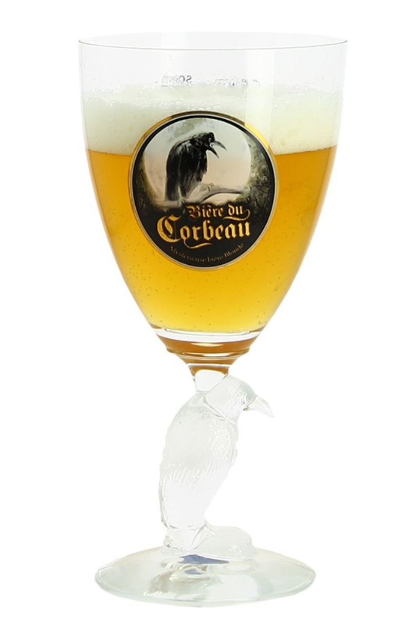 Verre à bière corbeau 330ml