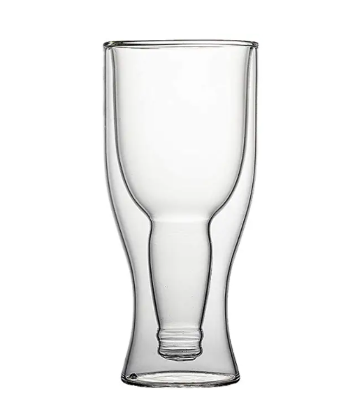 Verre à bière double paroi