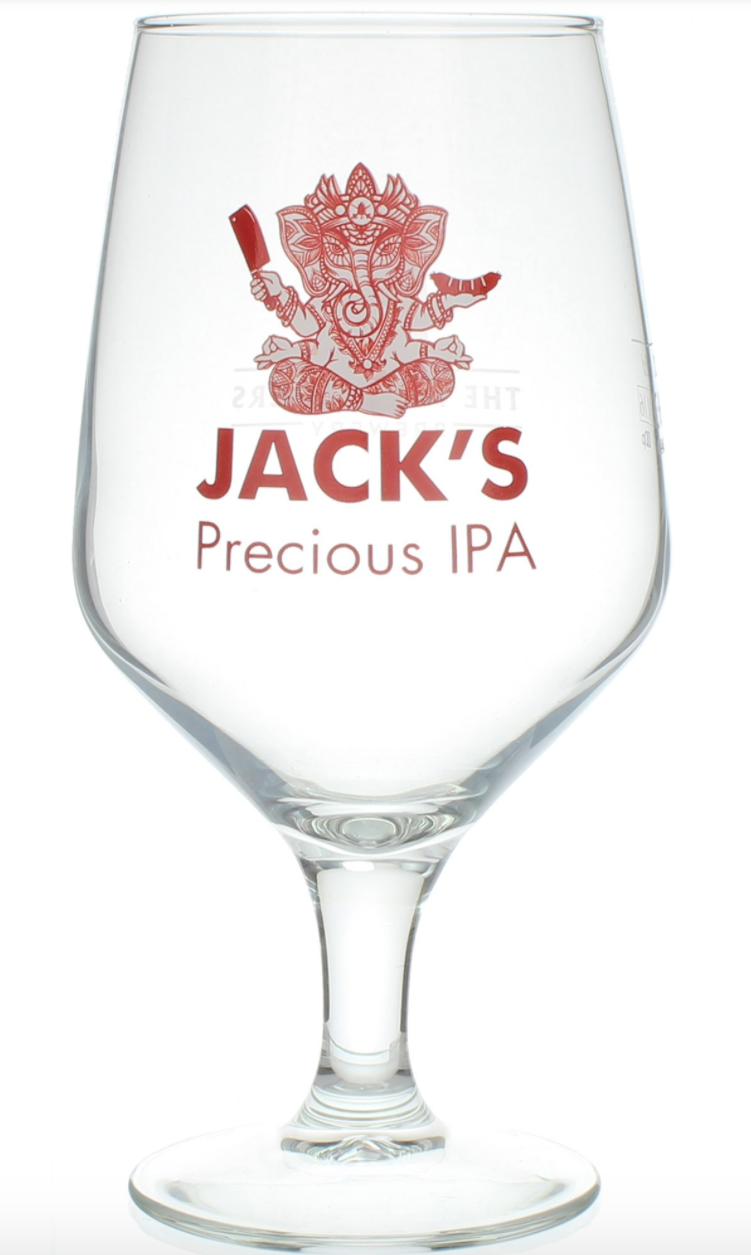 Verre à bière jack's precious ipa 250ml