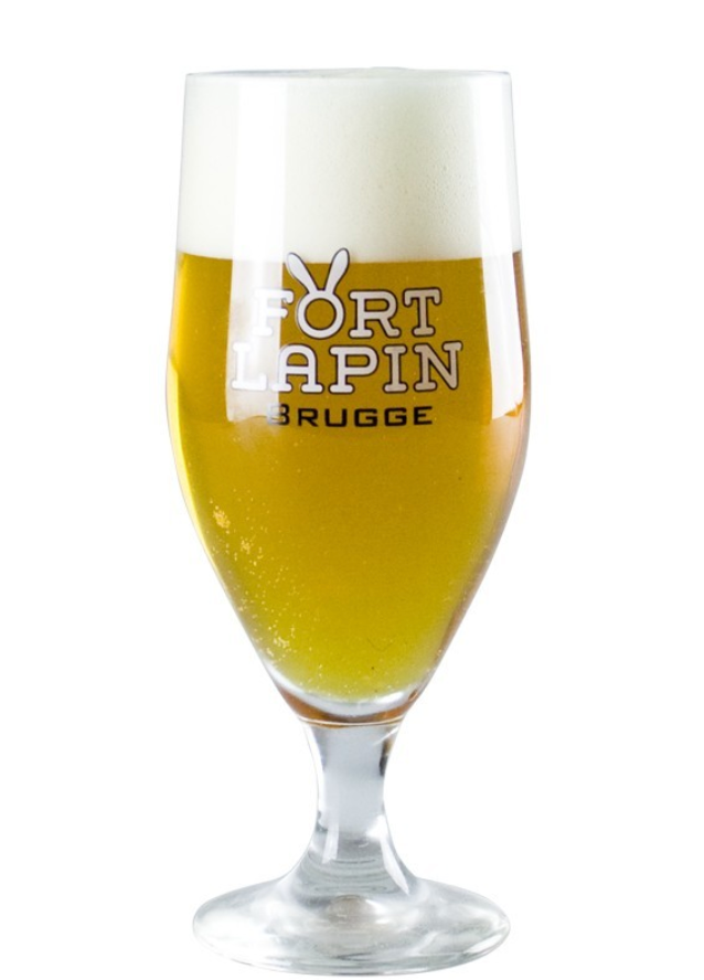 Verre à bière fort lapin 330ml