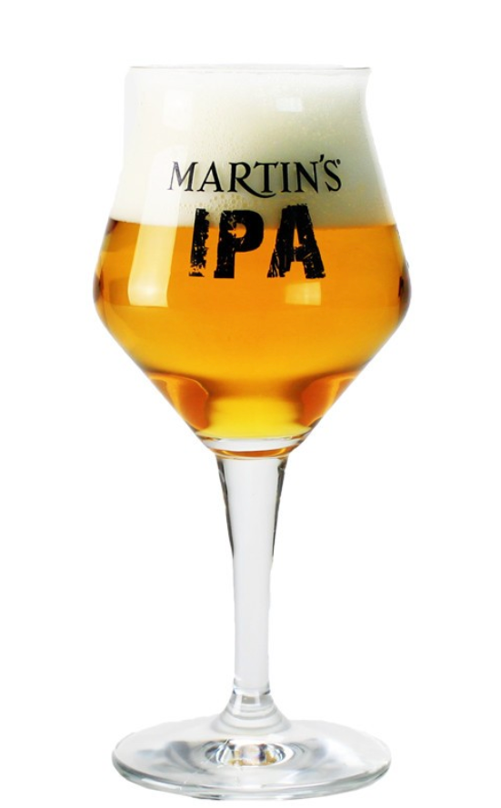 Verre à bière martin's IPA 330ml