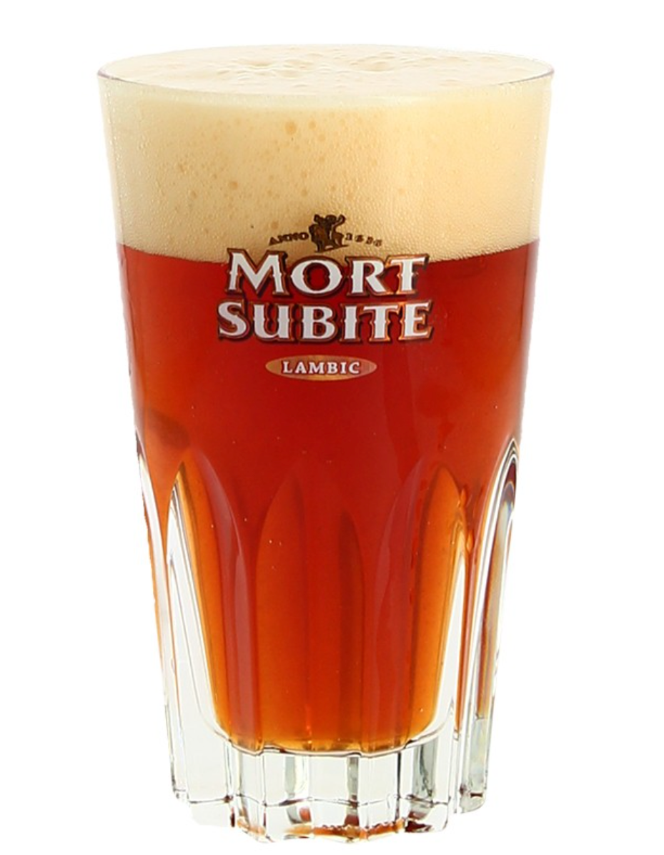 Verre à bière mort subite 250ml