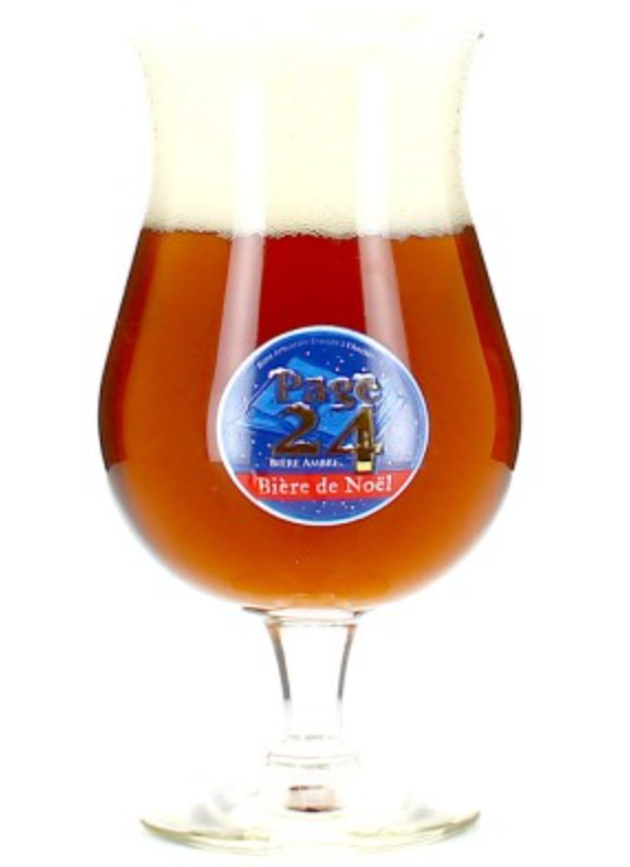 Verre à bière noël page 24 250ml