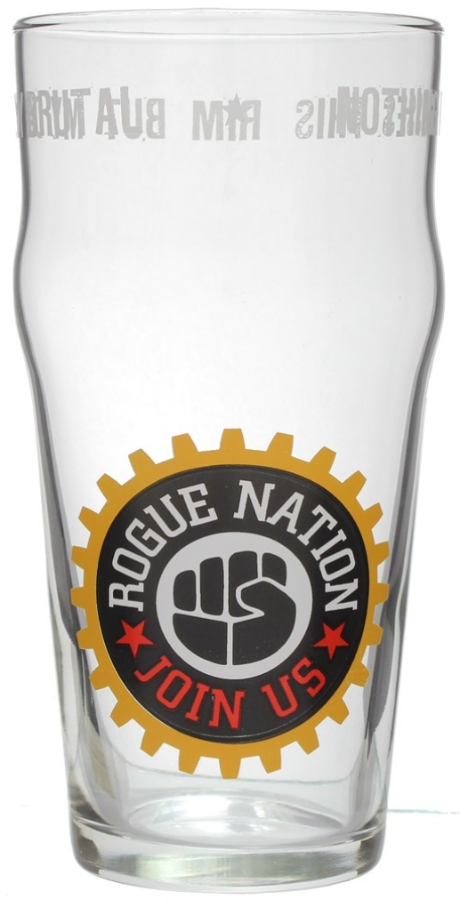 Verre à bière rogue nation 330ml