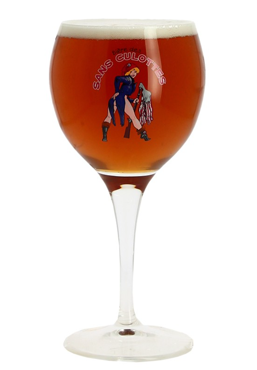 Verre à bière sans culottes 250ml