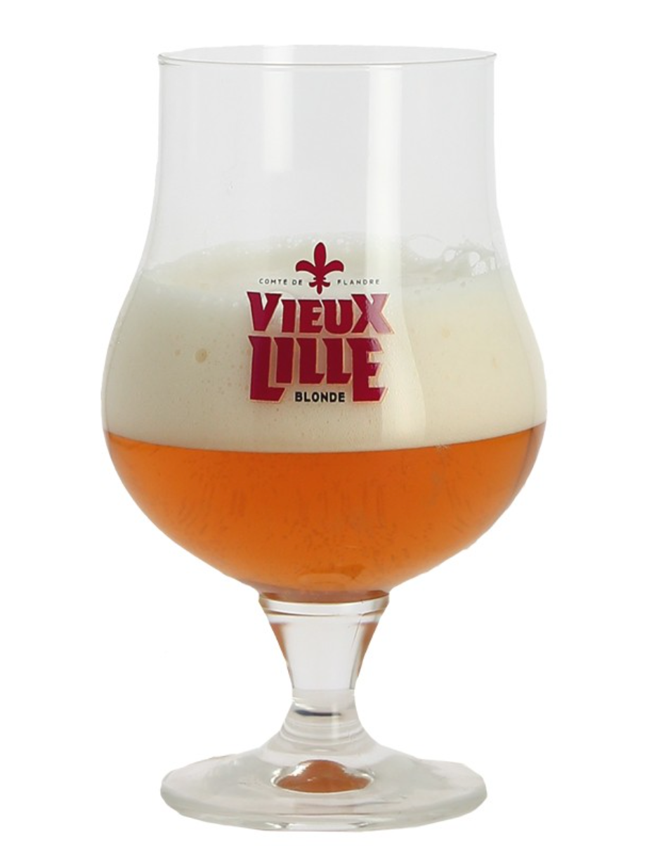 Verre à bière vieux lille 330ml