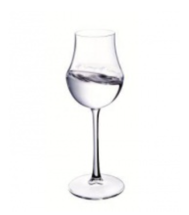 Verre à rhum blanc