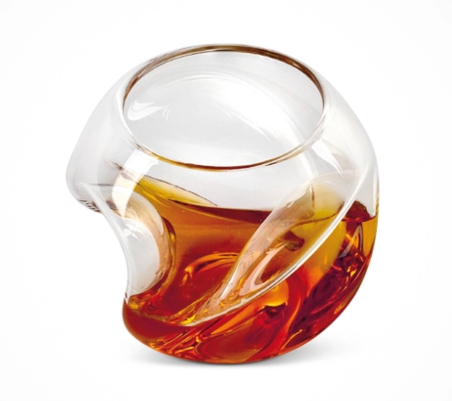 Verre à rhum sophistiqué