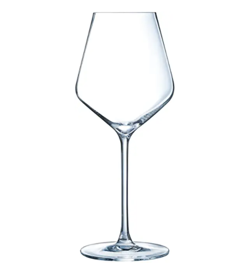 Verre à vin blanc transparent