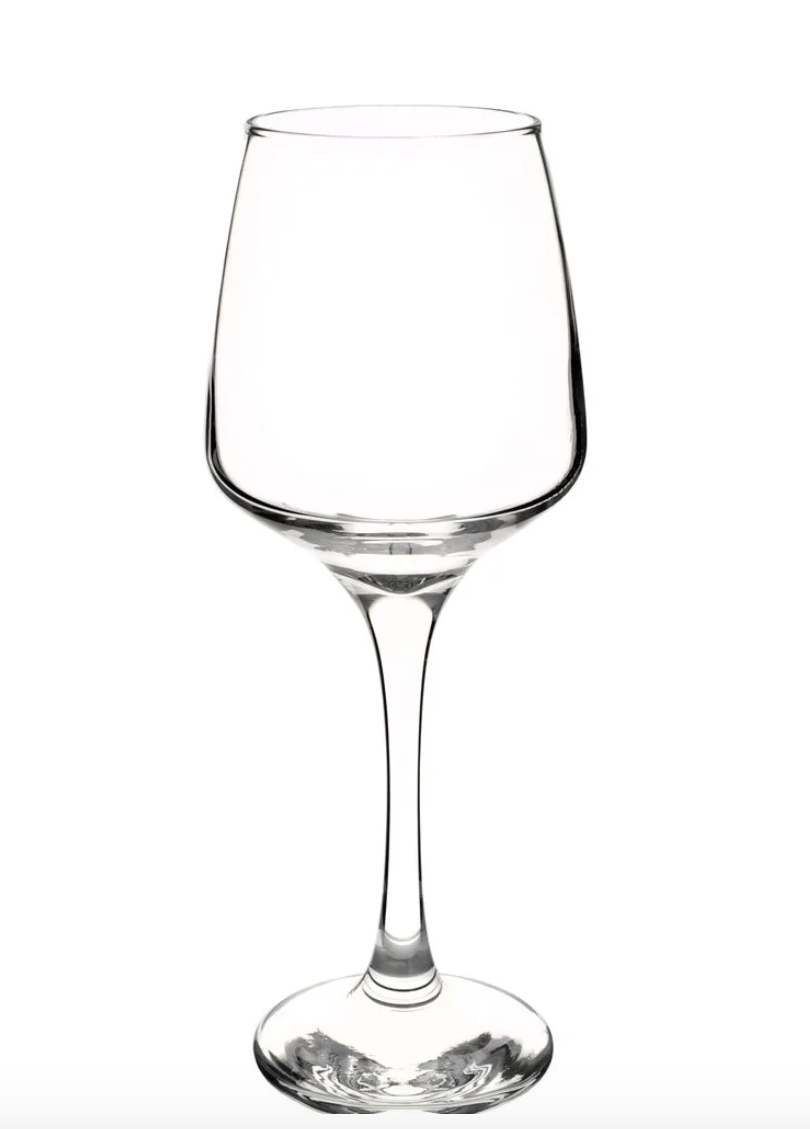 Verre à vin en verre