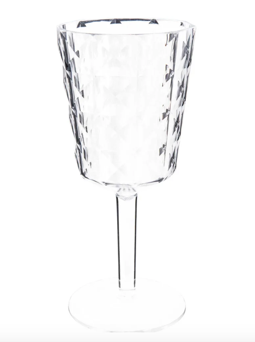 Verre à vin rouge à pied