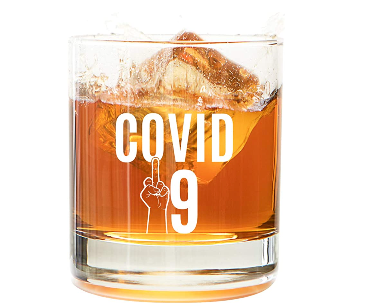 Verre à whisky COVID-19