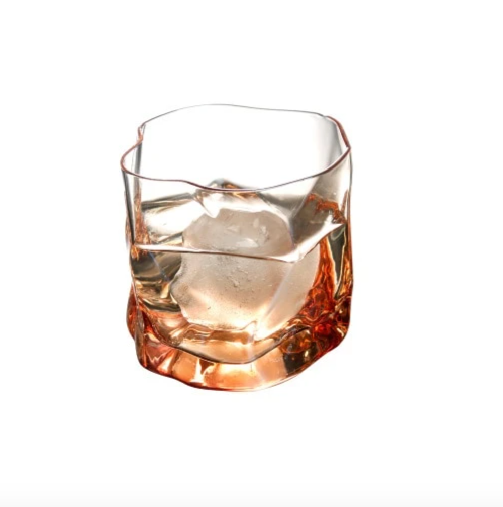 Verre à whisky ambre