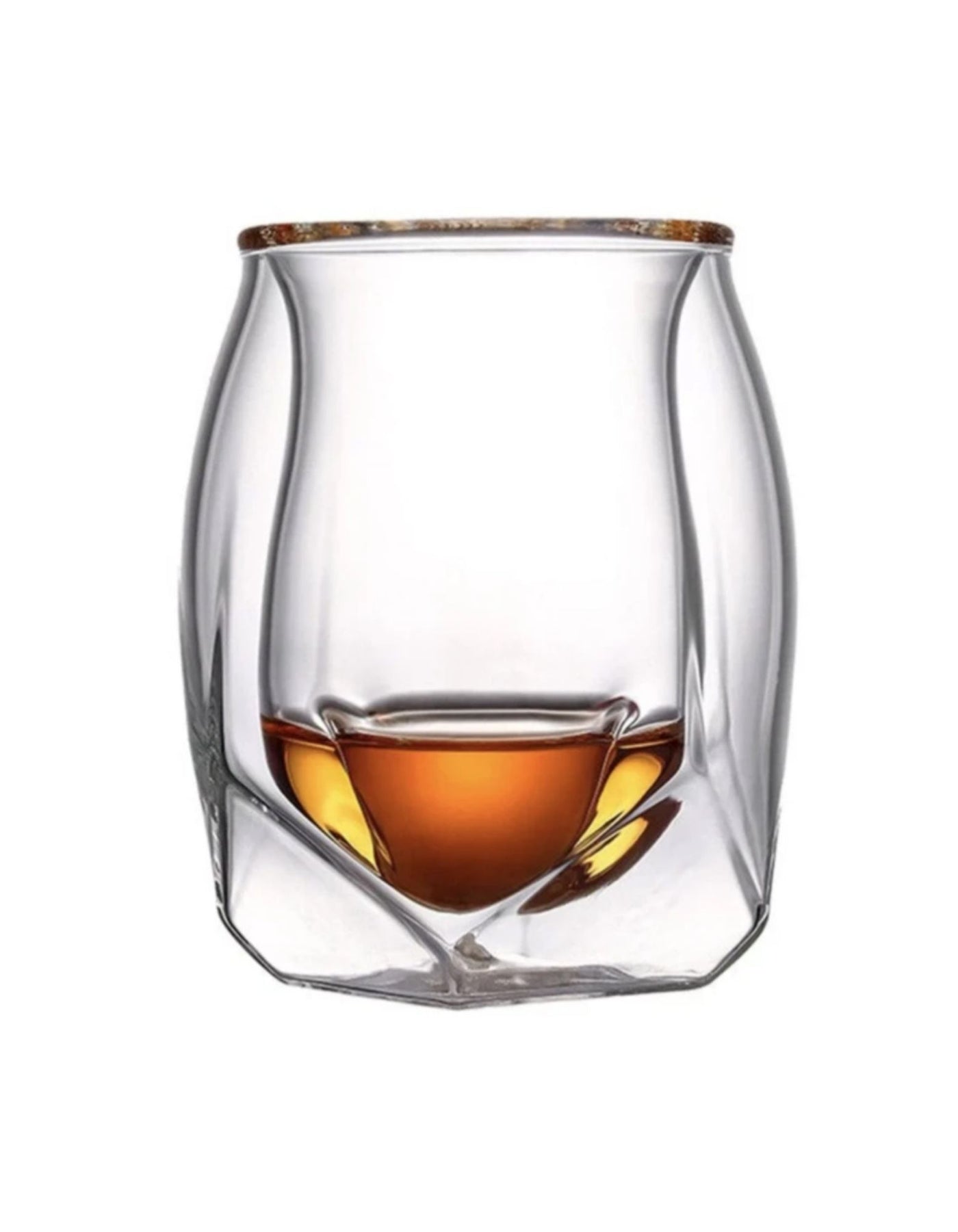 Verre à whisky angle crystal