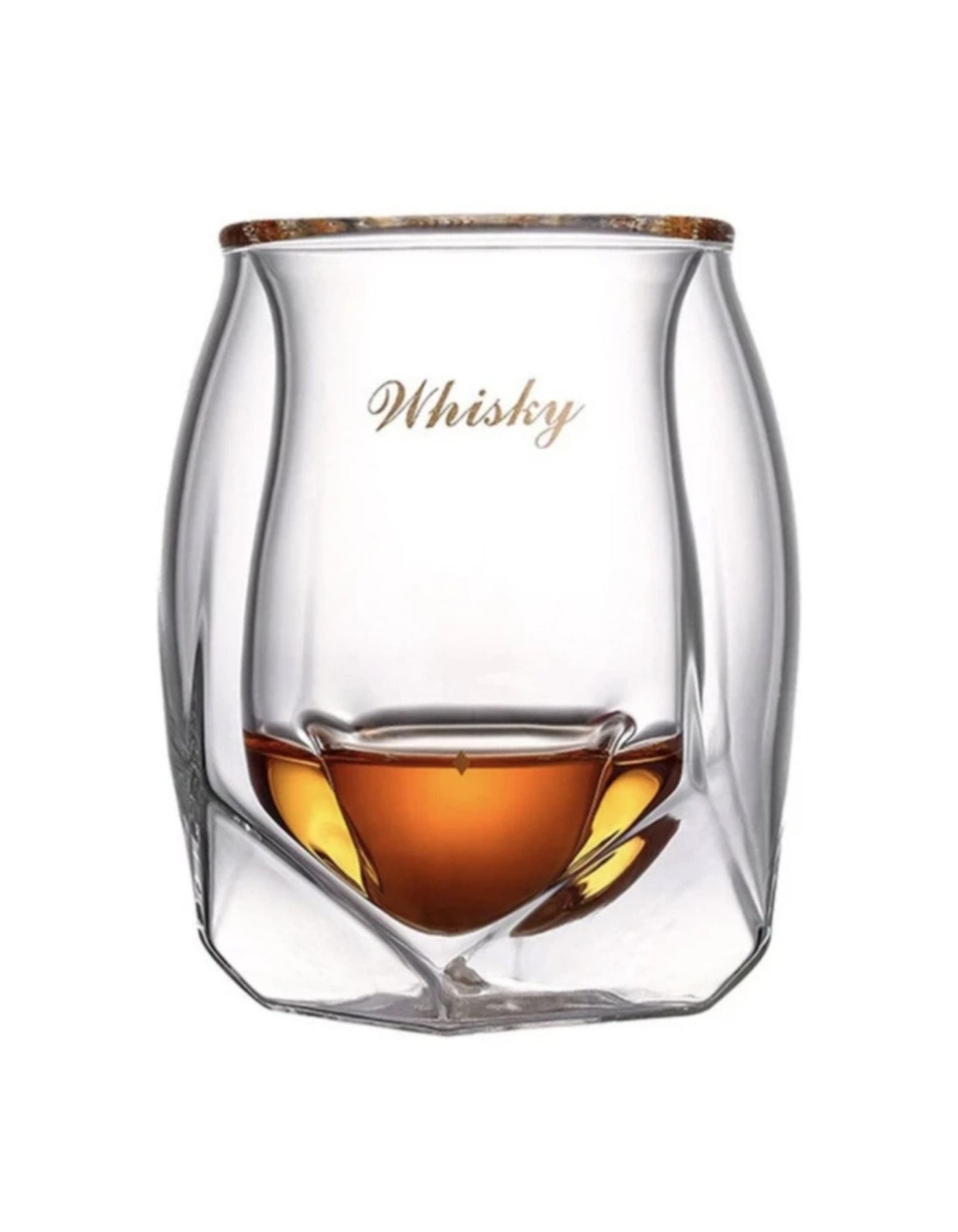 Verre à whisky angle or