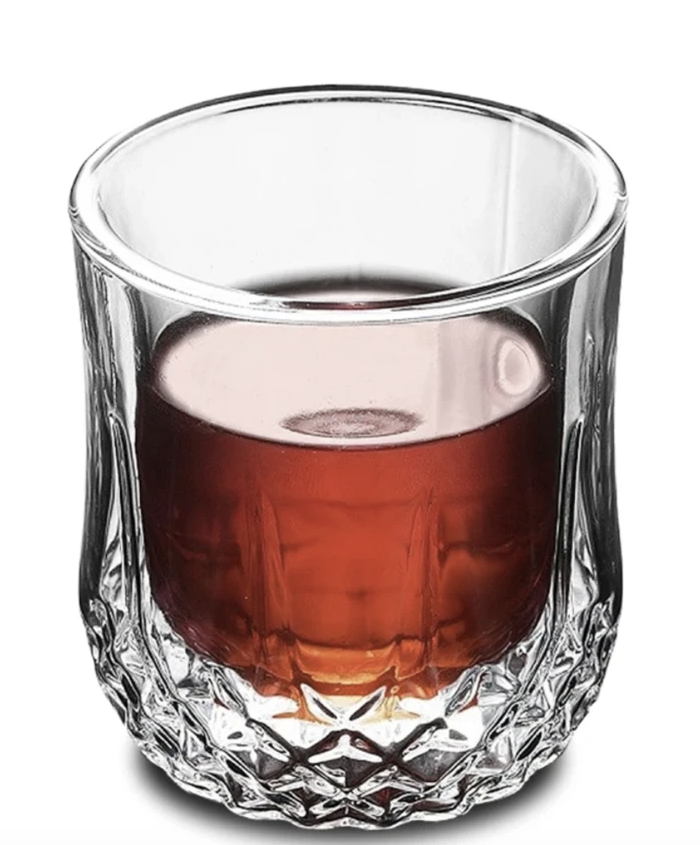 Verre à whisky "cristal d'arques"