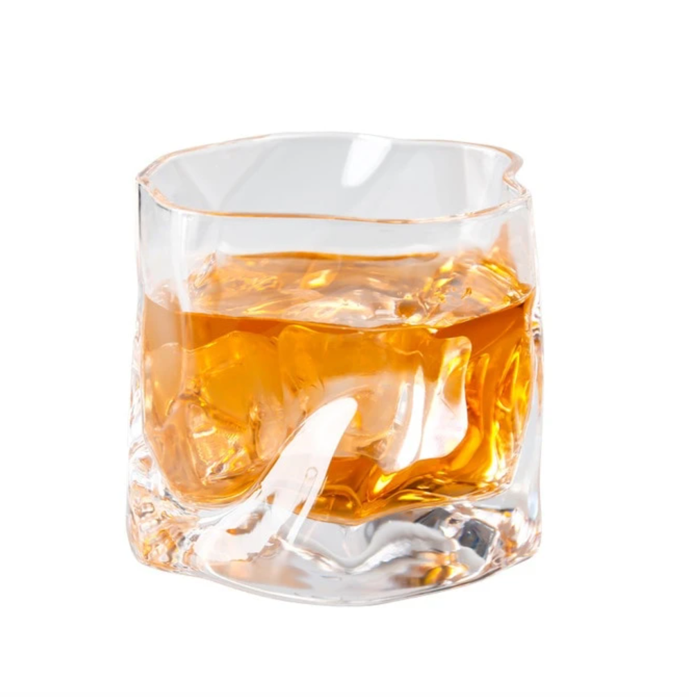 Verre à whisky transparent