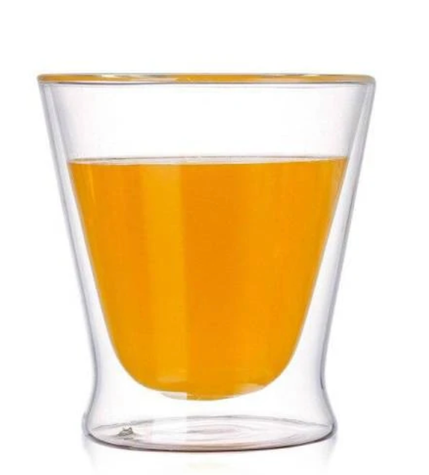 Verre à whisky double paroi pied large