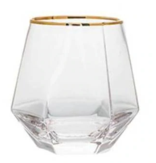 Verre à whisky cristal diamant