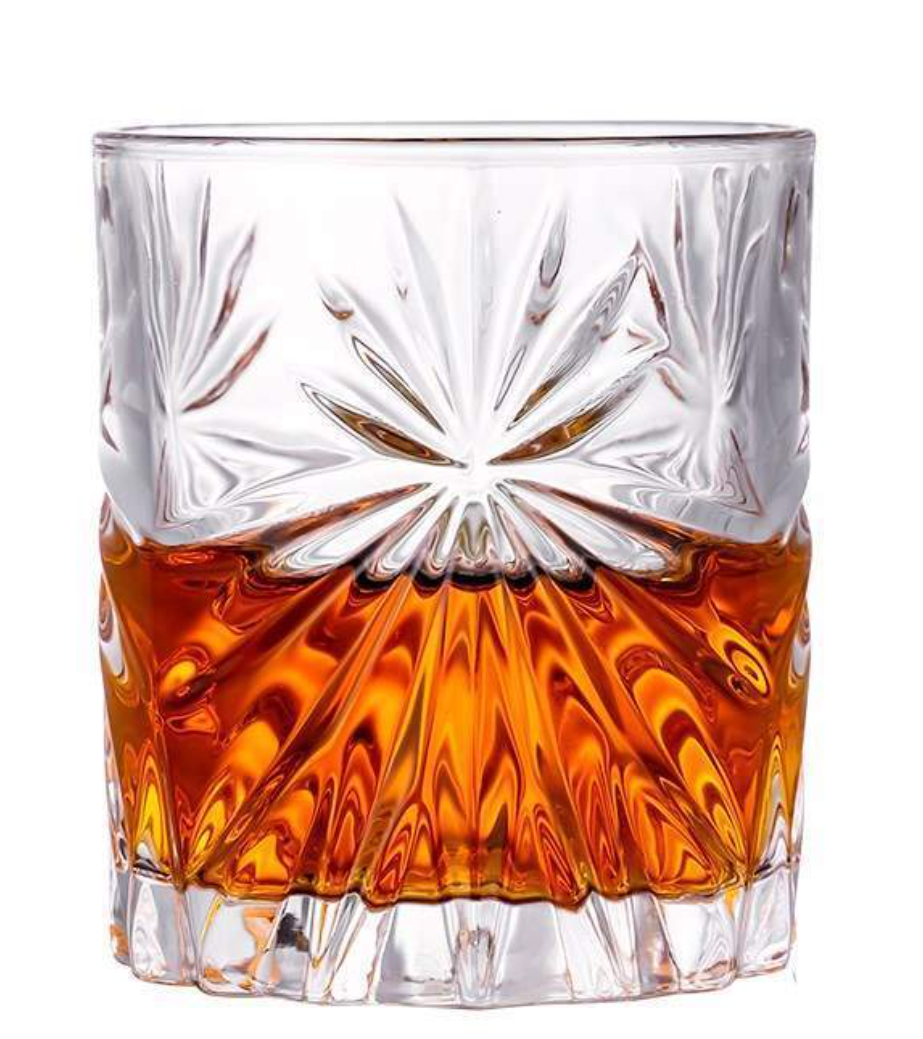 Verre à whisky "gravure soleil"