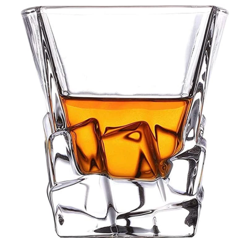 Verre à whisky "on the rock"